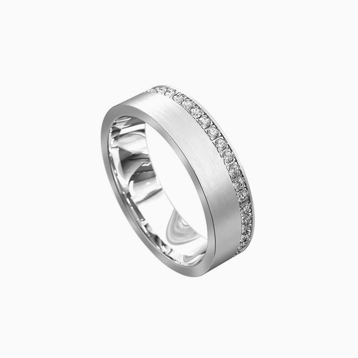 Eternity diamond mens ring