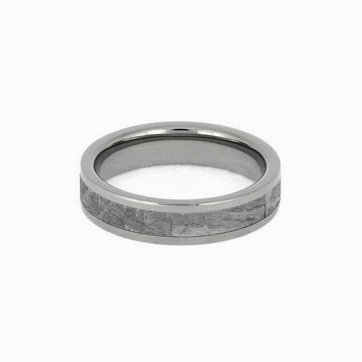 Authentic Gibeon Meteorite Ring