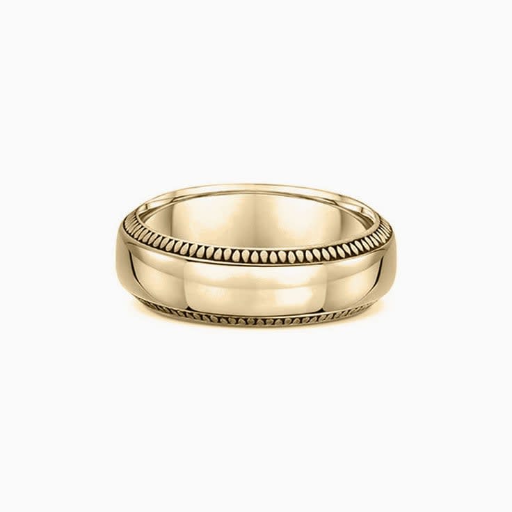 Mens Gold Wedding Ring 9253000