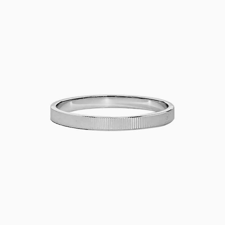 Fine Patterned Stacking Ring