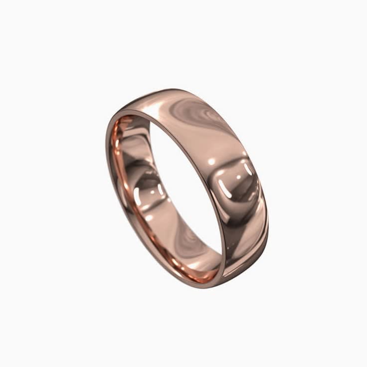 Classic Mens Wedding Ring 1050