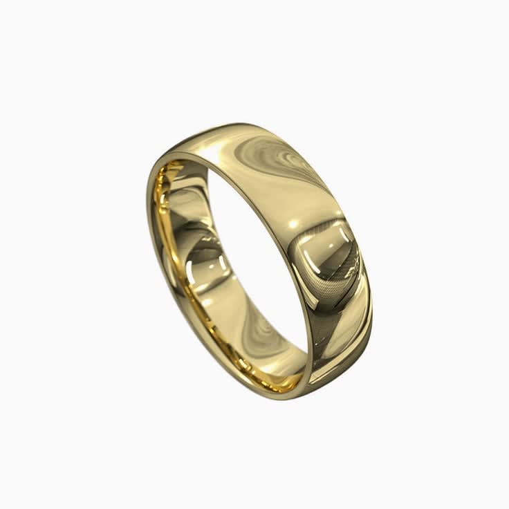 Classic Mens Wedding Ring 1050