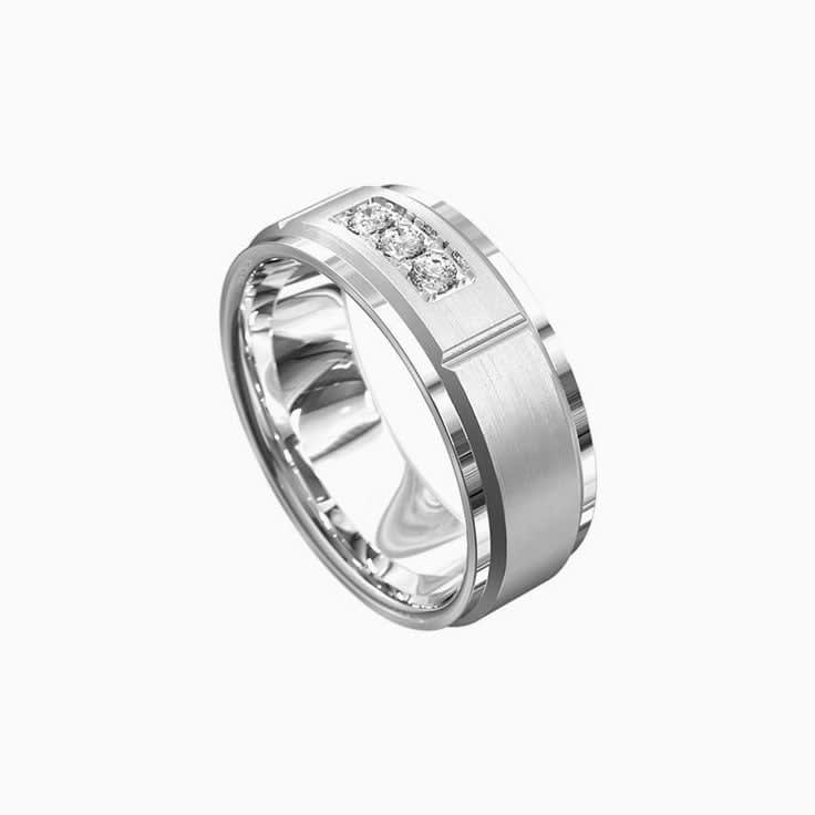 Mens diamond ring 7064