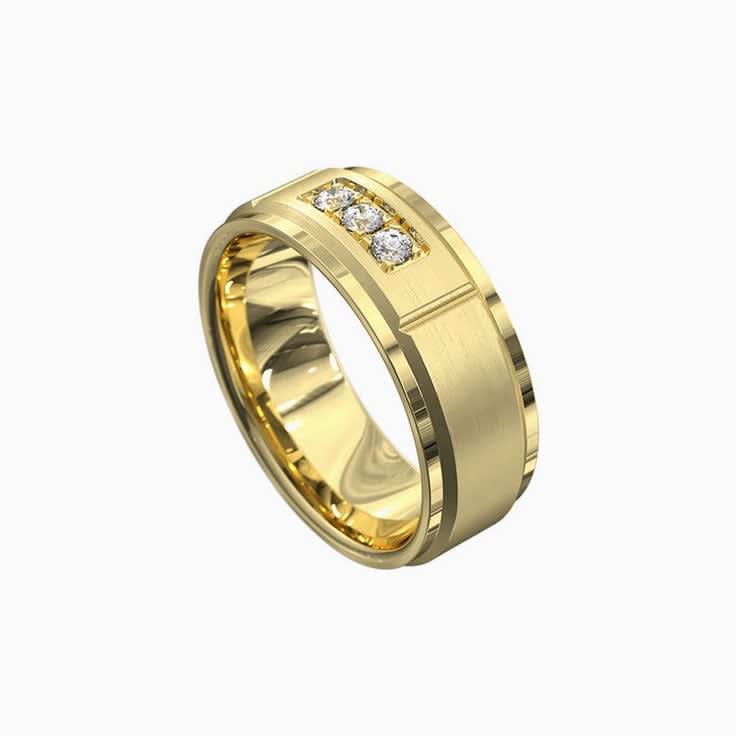 Mens diamond ring 7064