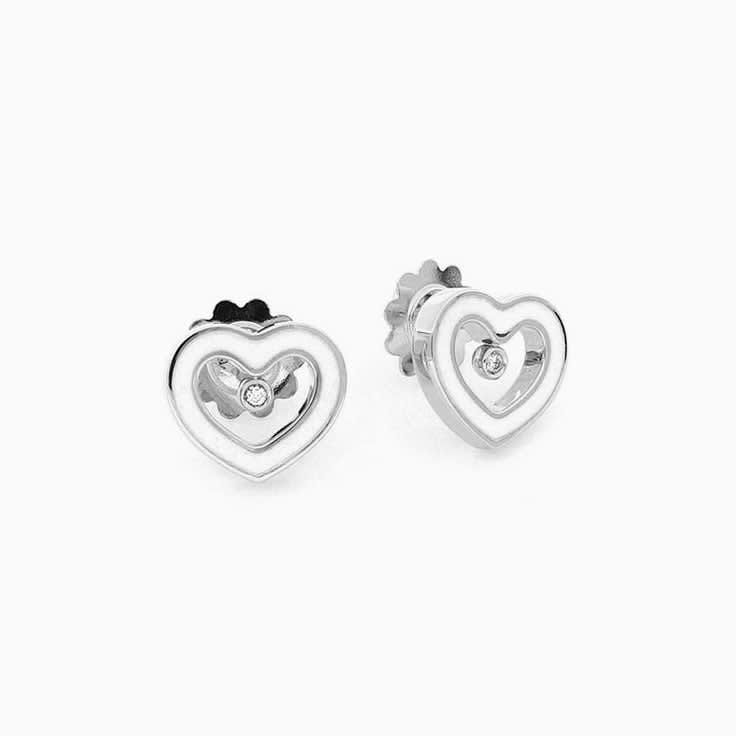 Kogolong and Diamond Heart Studs