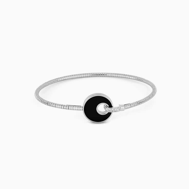 Diamond and Black Onyx Bracelet