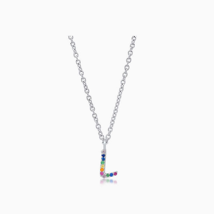 Rainbow Personalized Necklace