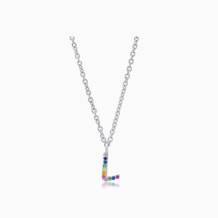 Rainbow Personalized Necklace