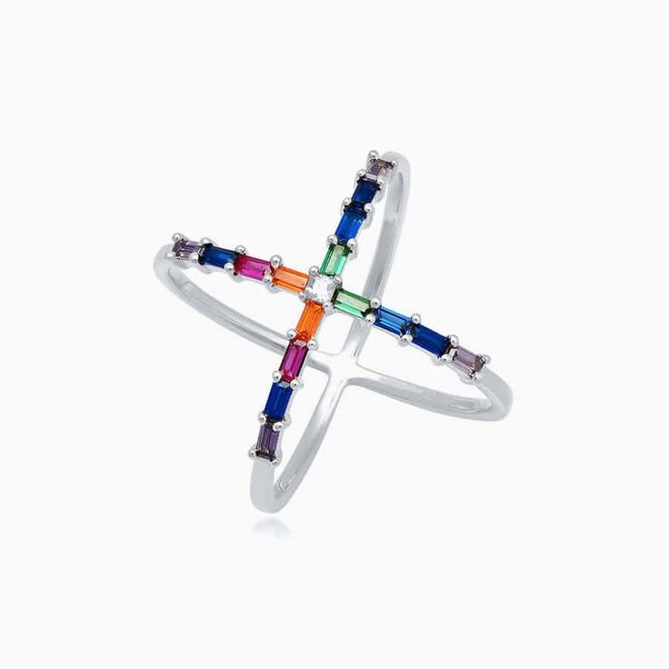 Rainbow X ring