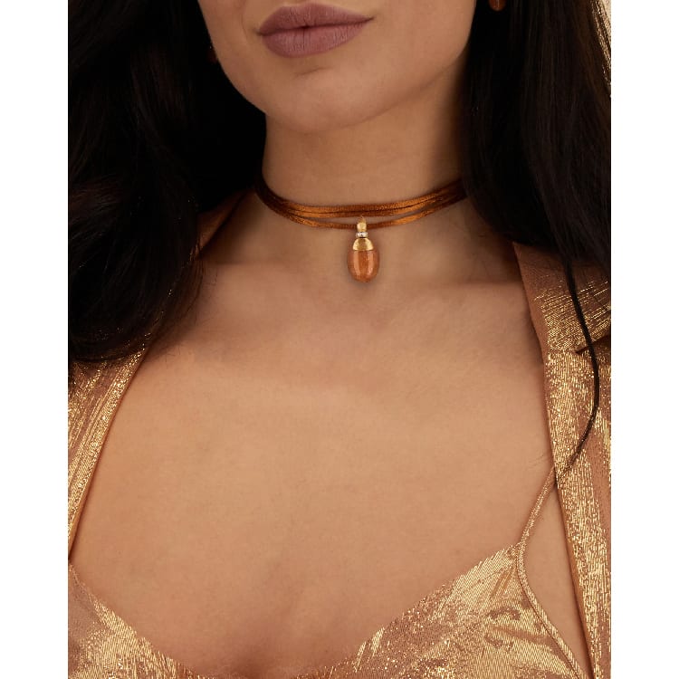 Orange Aventurine Necklace