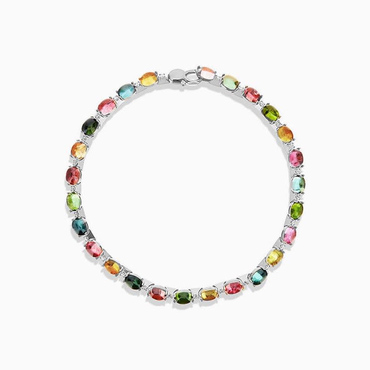 Rainbow Tourmaline Bracelet