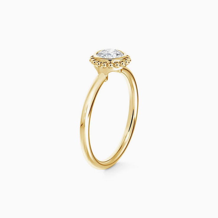 Classic Bezel Set Solitaire Ring