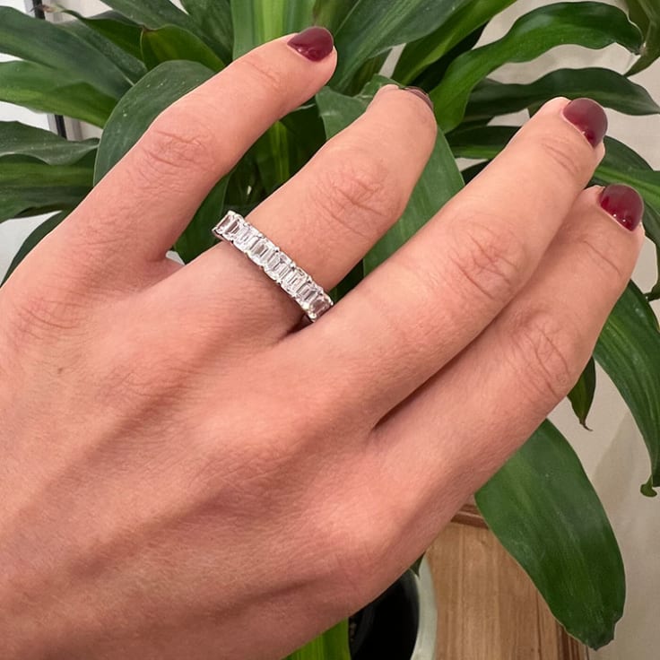 Emerald Cut Diamond Ring