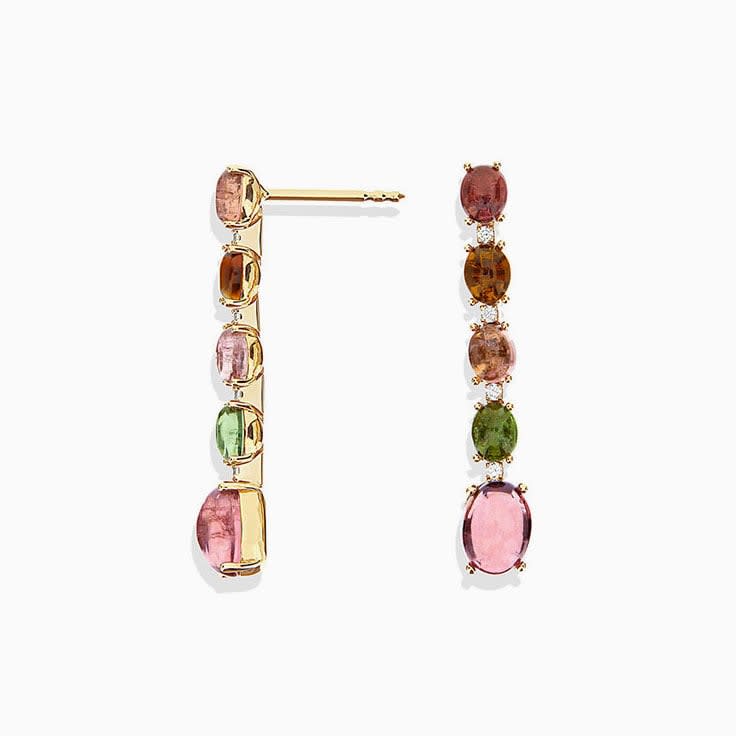 Colourful Tourmaline Earrings