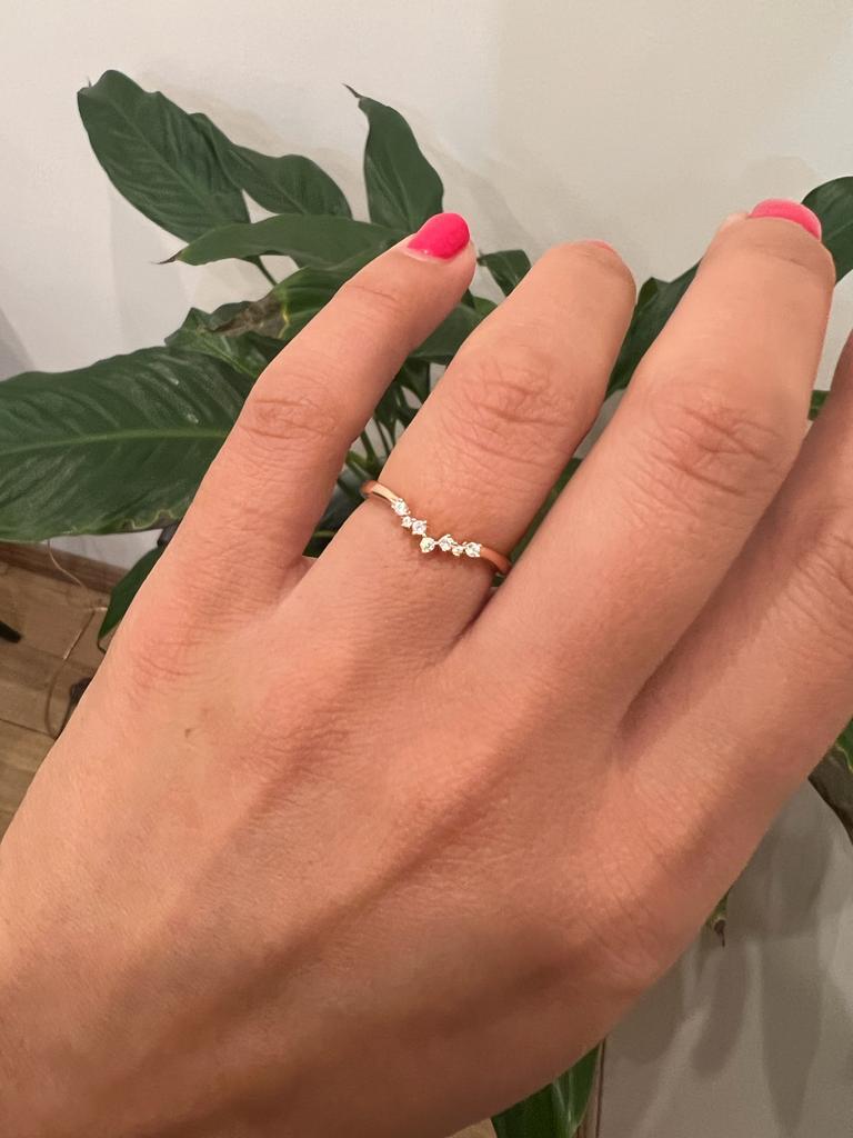 18ct white gold split band wedding ring - EverettBrookes Jewellers