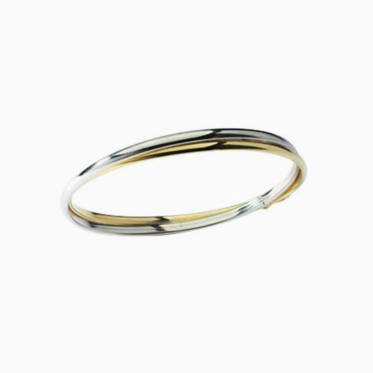 Dual Tone Bangle AT85502F