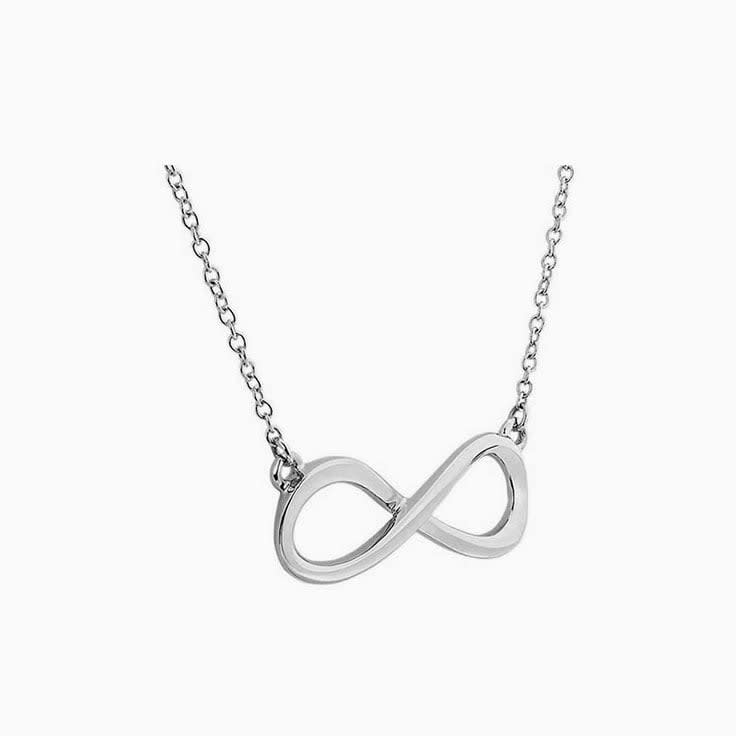 Plain Infinity Necklace