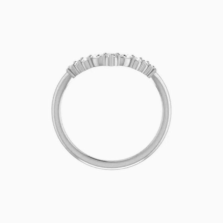 Round And Marquise Diamond Ring