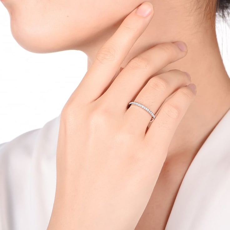 Fine Lab Diamond Wedding Ring