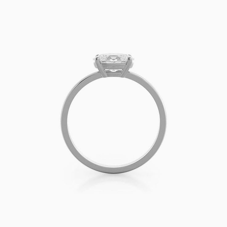 Solitaire Oval Lab Diamond Engagement Ring