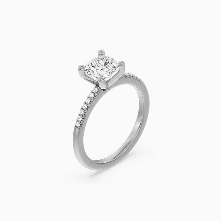 Half Eternity Engagement Ring