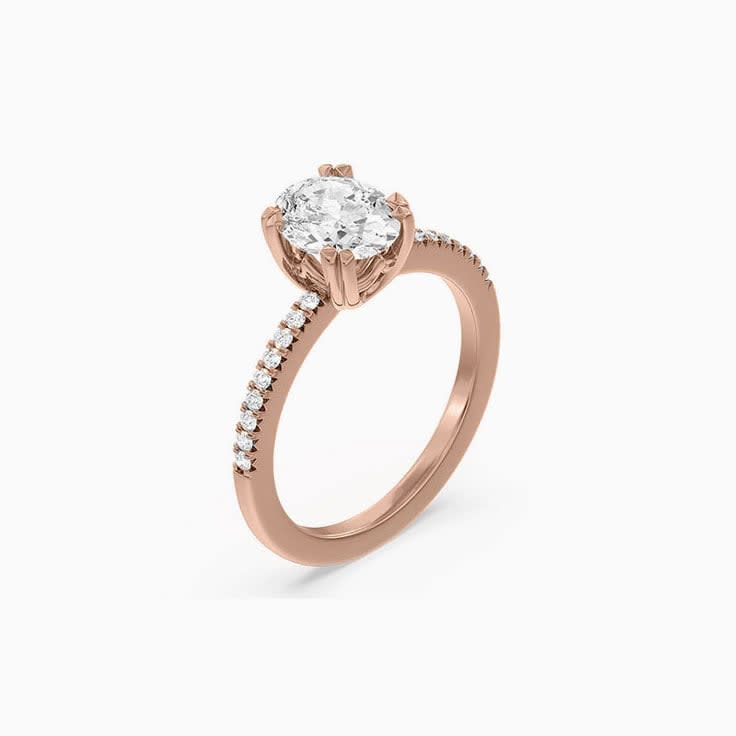 oval cut engagement rings