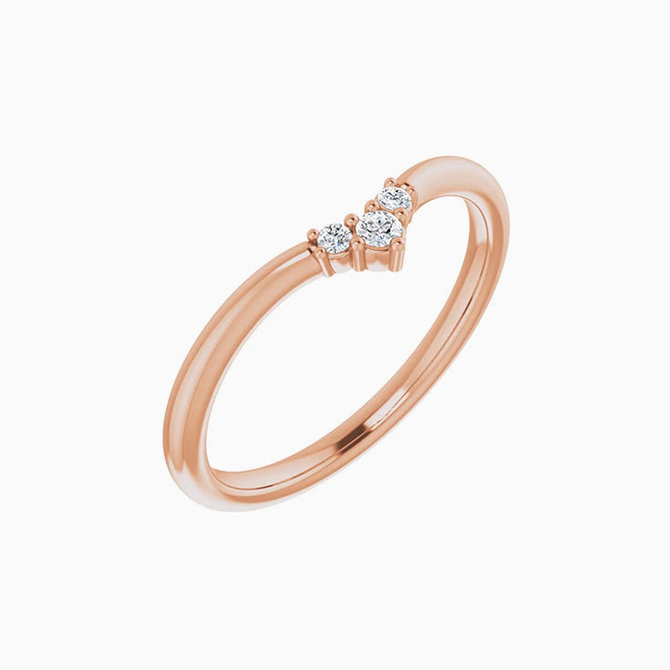 tiara style wedding band