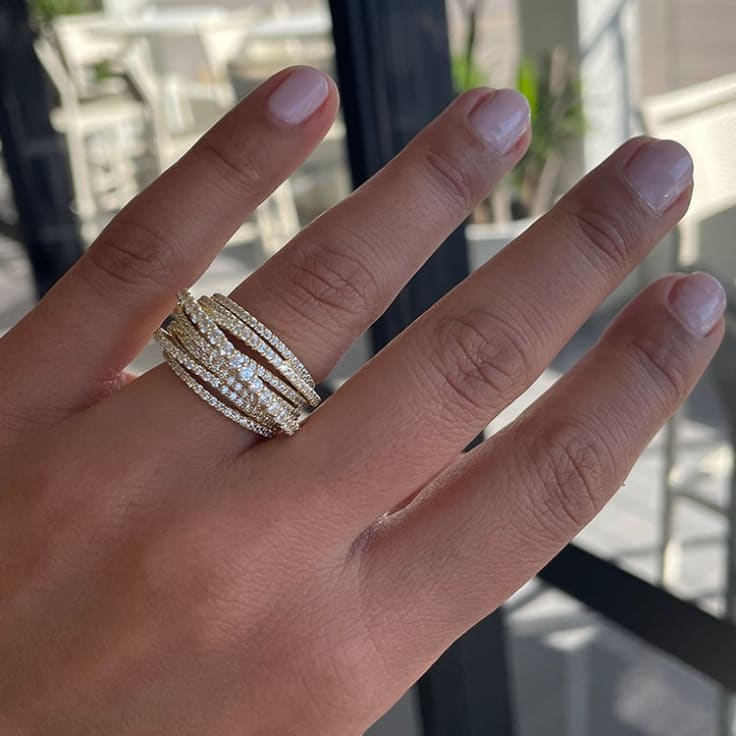 womens diamond dress ring