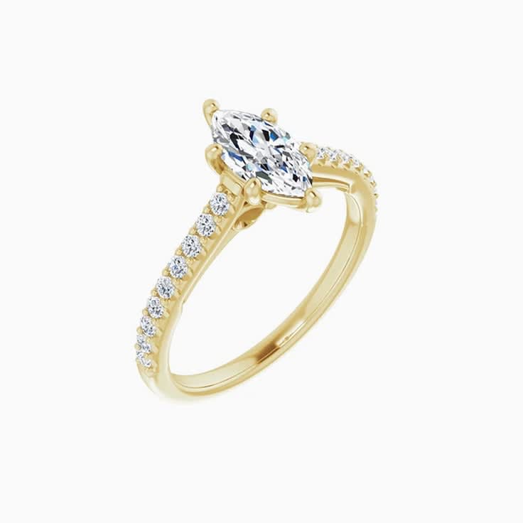 1 carat marquise engagement ring