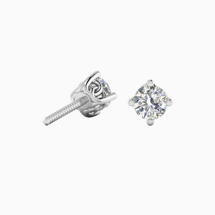 Lab grown diamond studs