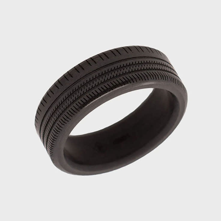 Elysium black diamond mens band