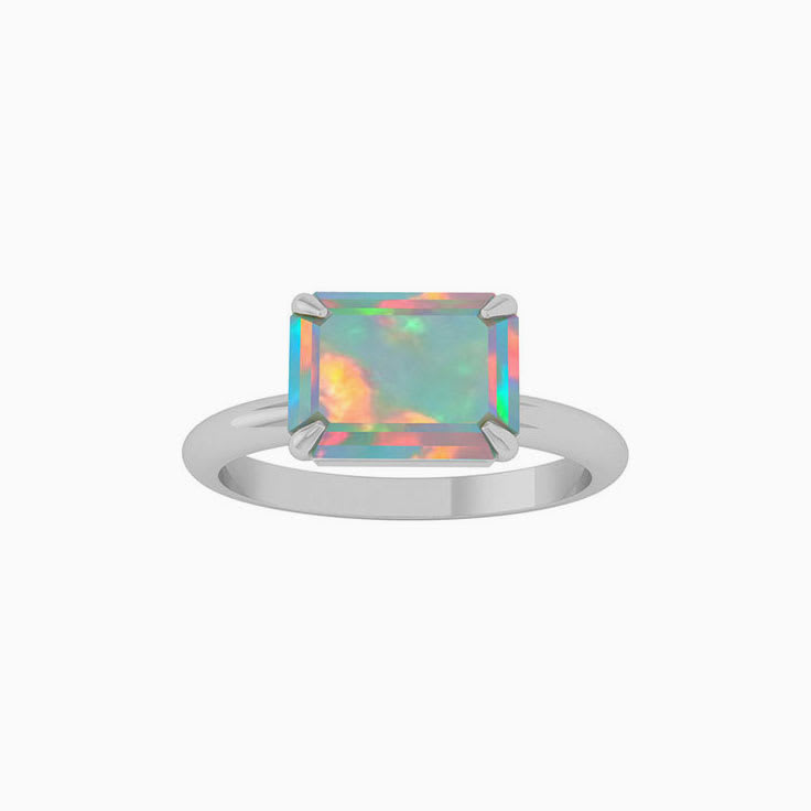 Opal And Gold Ring