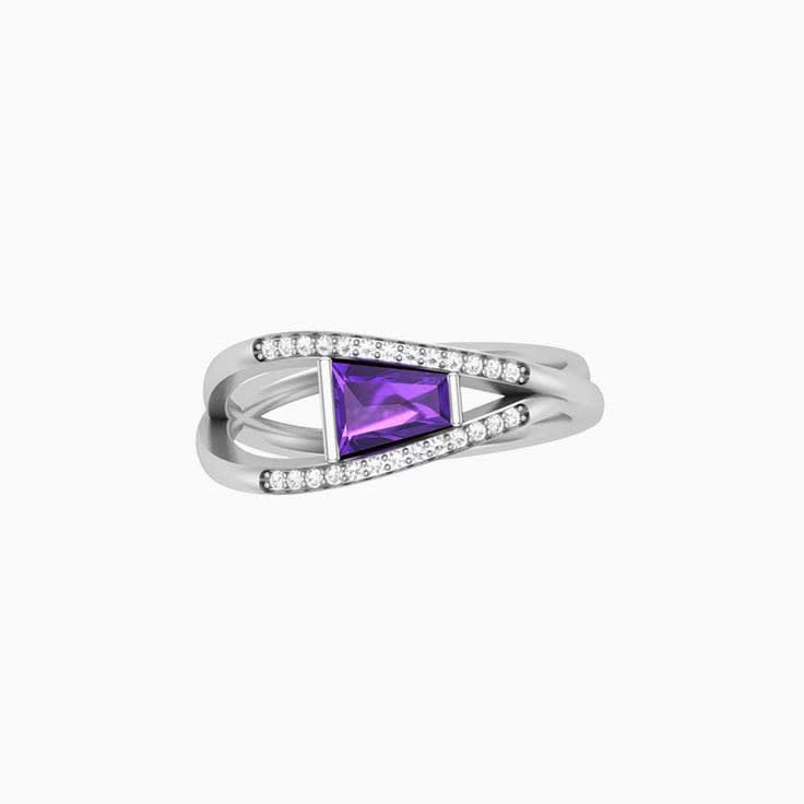 Day Dress Ring Amethyst