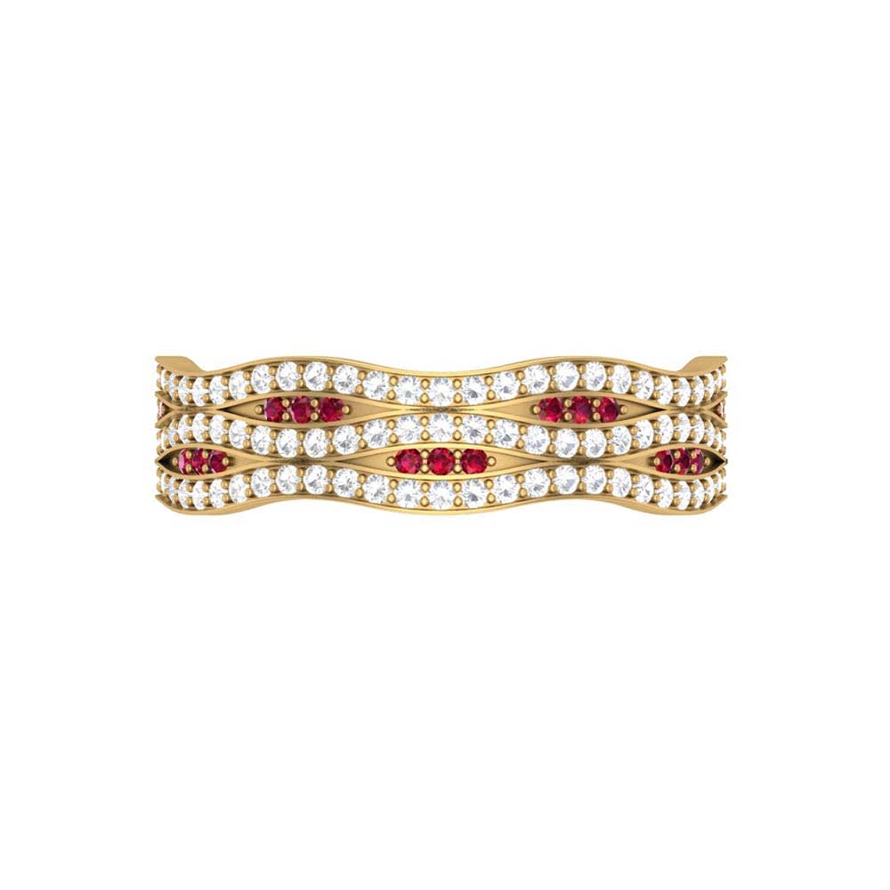 Ruby and Diamond Dress Ring