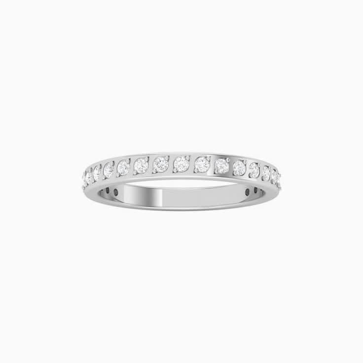 Diamond Drop Set Ring