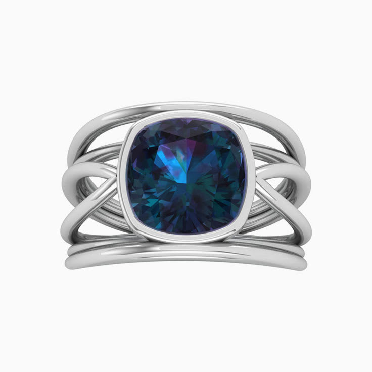 Alexandrite on a Gold Band