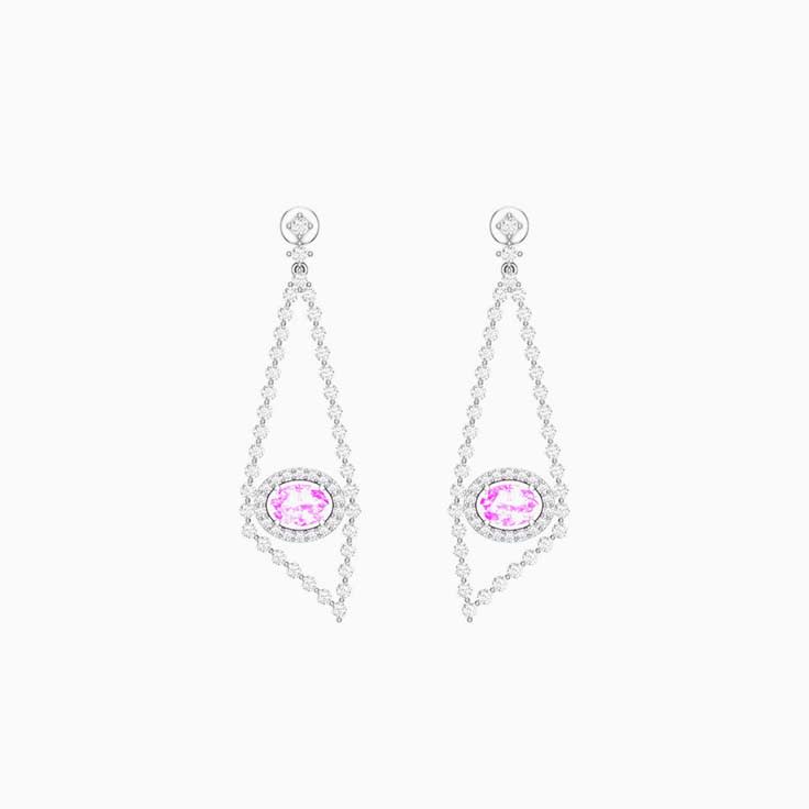 Earrings modern dangle