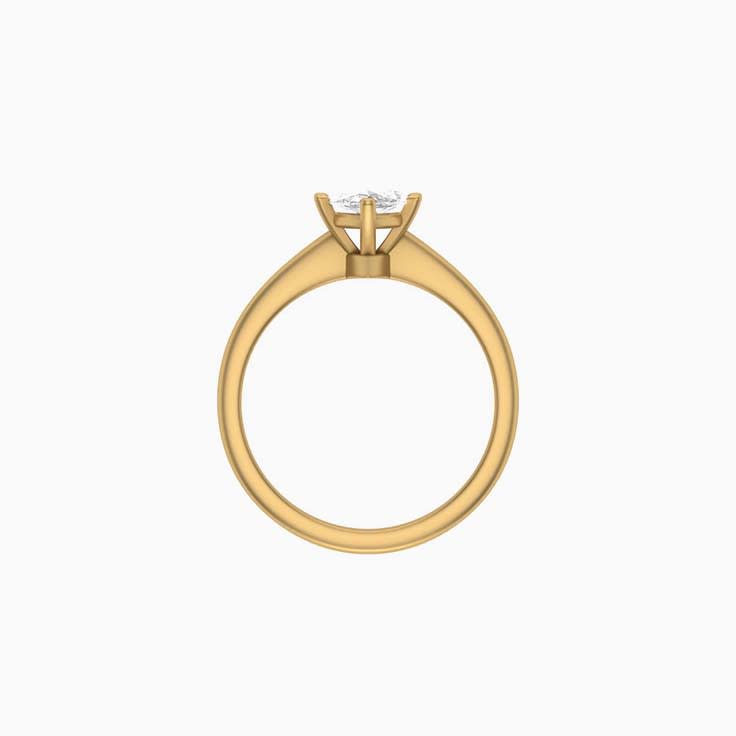 Classic marquise mossianite engagement Ring
