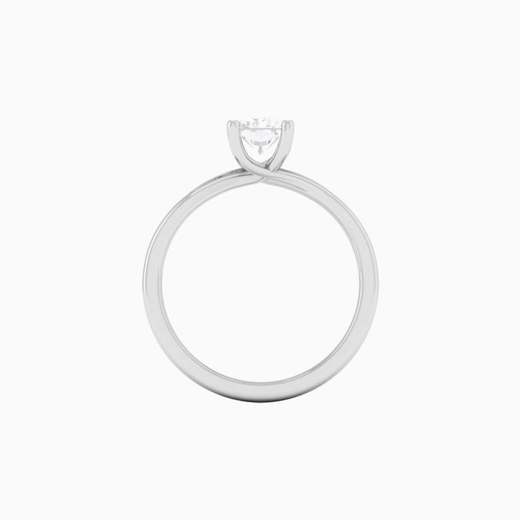 1 Carat Radiant Square Lab Diamond Engagement Ring