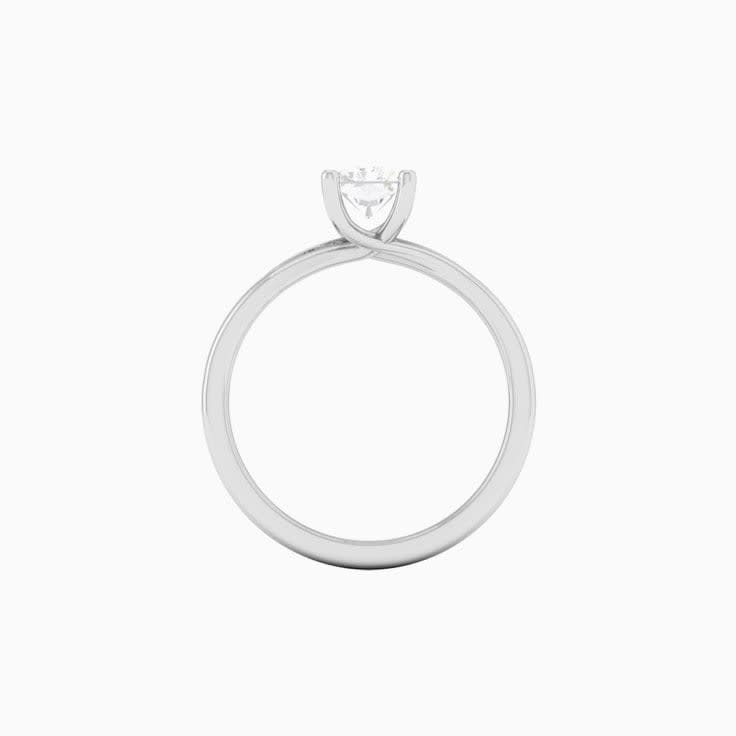 1 Carat Radiant Square Lab Diamond Engagement Ring
