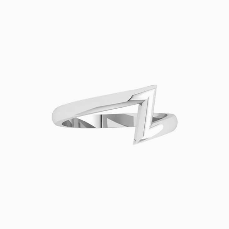 Curved/ cornered Wedding Band