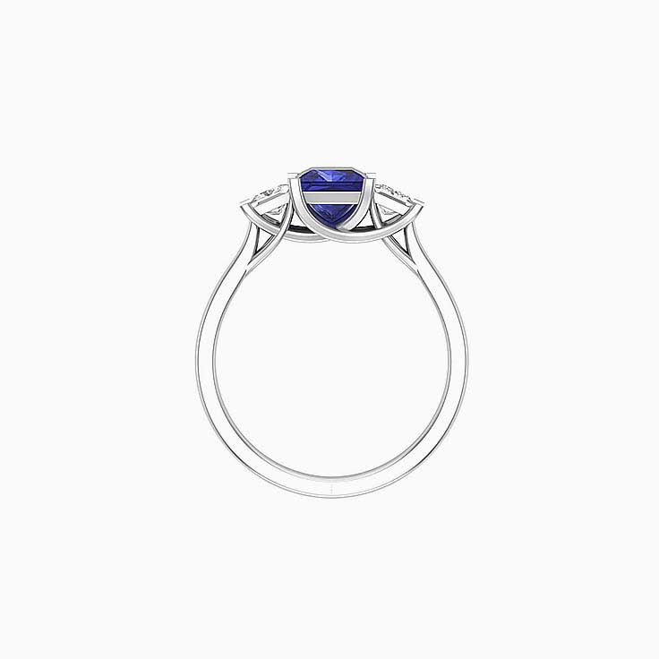 Tanzanite engagement ring