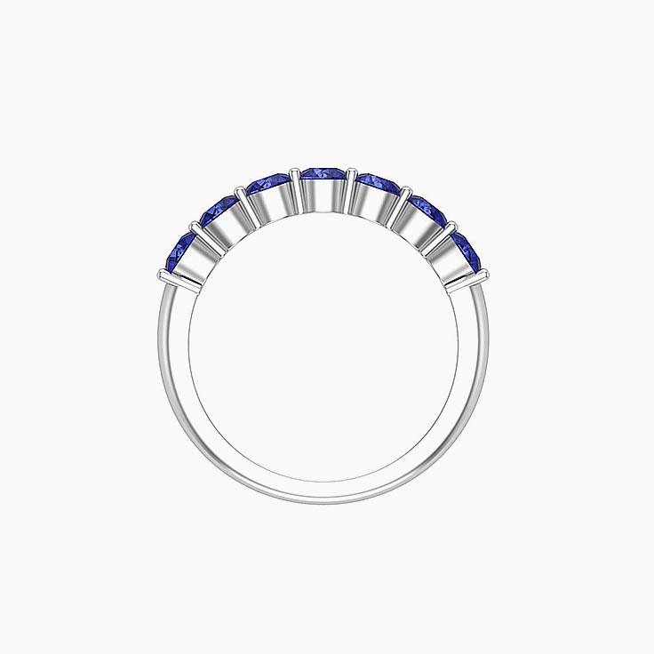 Classic Tanzanite Round Band
