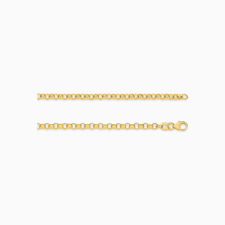 Belcher solid gold chain