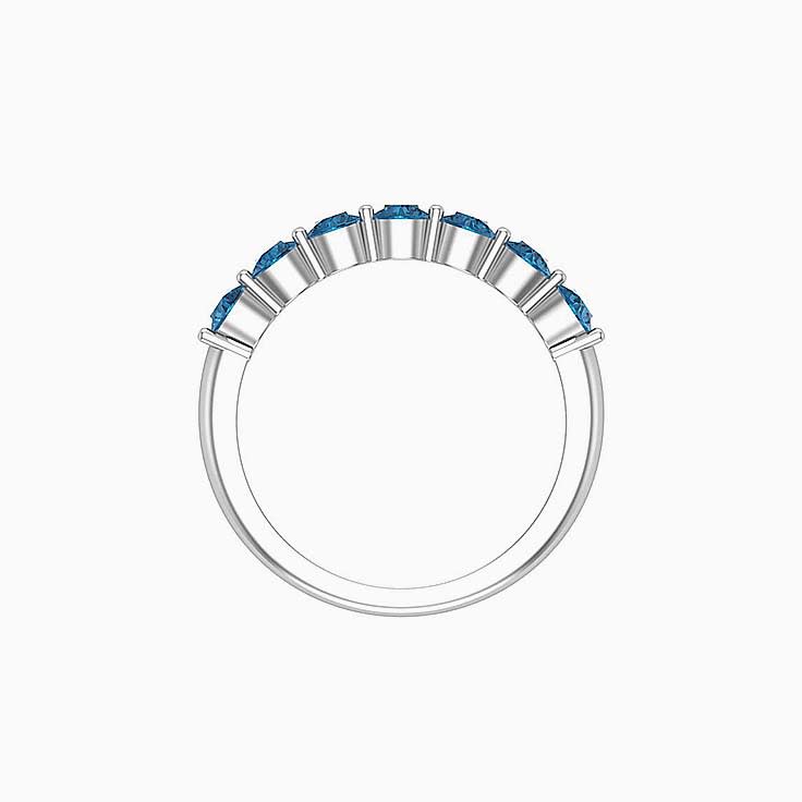 Classic London blue topaz Round Band