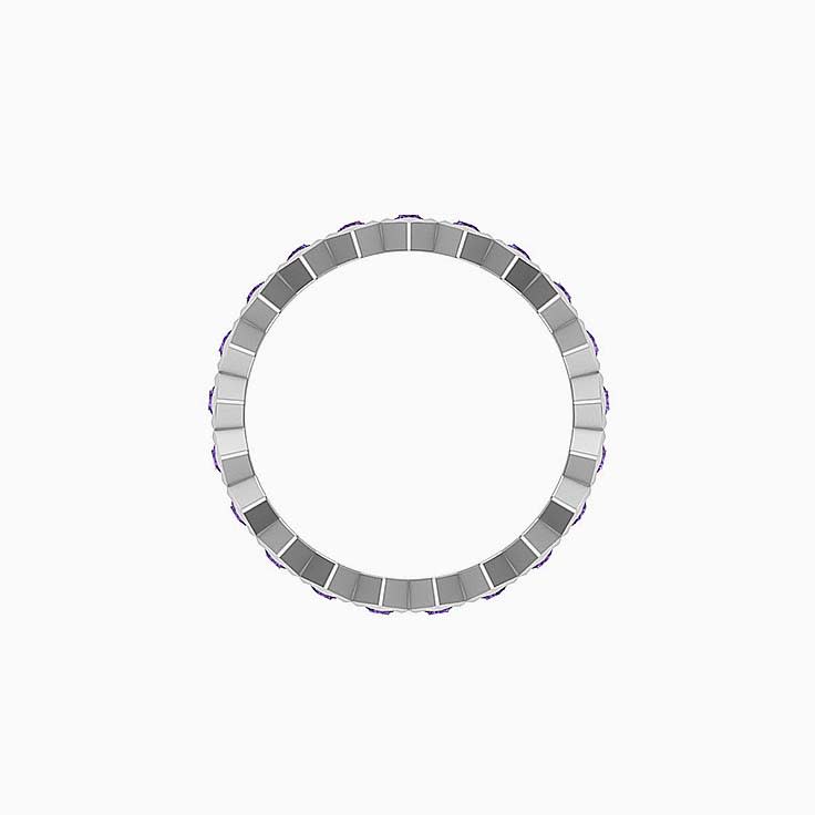 Amethyst Eternity Ring