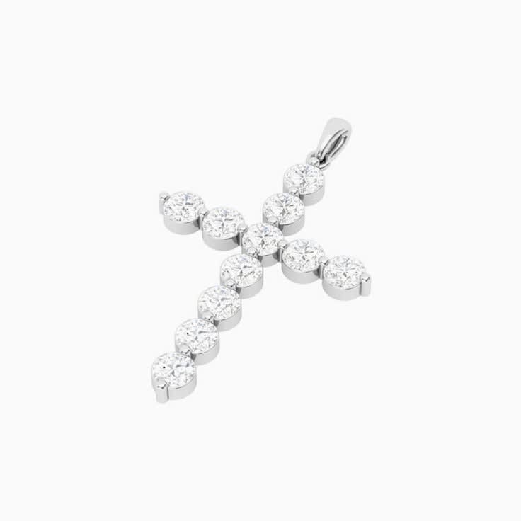Diamond Brilliant cut cross