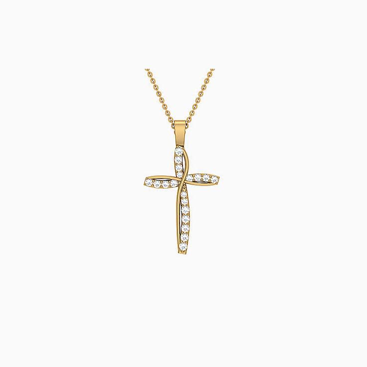 Ladies Diamond Cross.