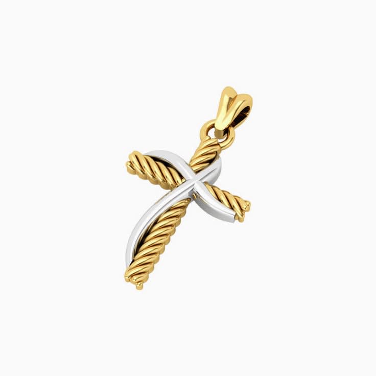 Twist and Swirl Cross