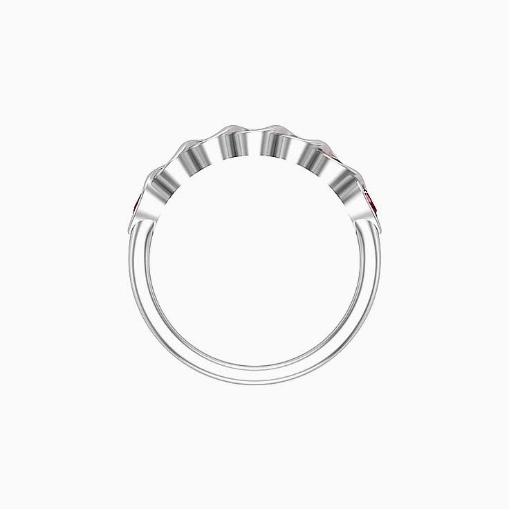 Red Ruby On A Twisted Band